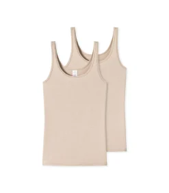topje 2 pack modal essentials tank tops sand
