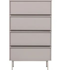Tours Ladekast 4 Lades - Melamine/ MDF - Zand - 102x70x42