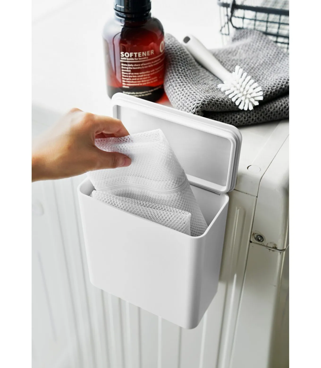 Tower Opbergbak magnetisch - Wit