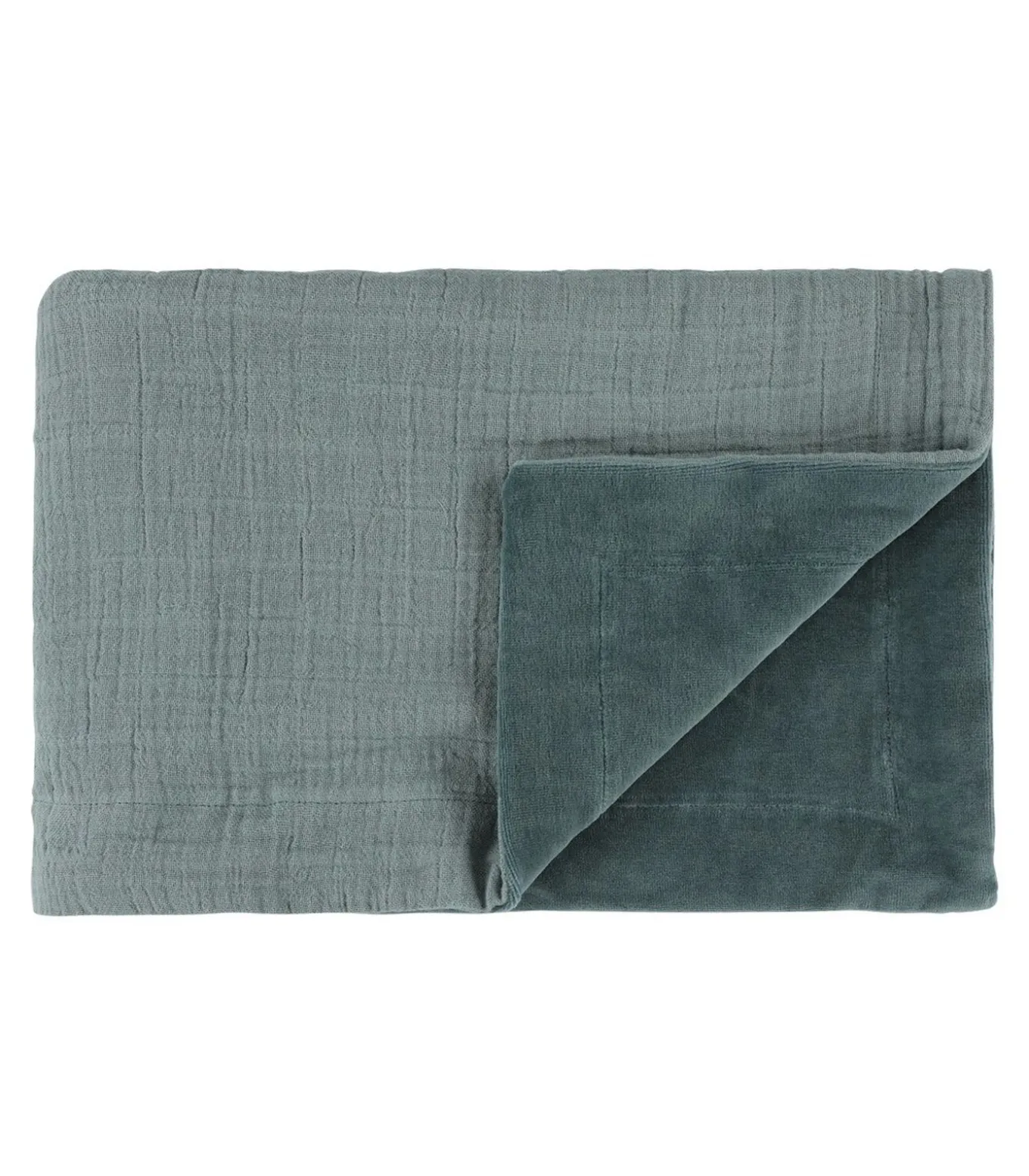 Trixie Deken - 75x100cm - Bliss Petrol