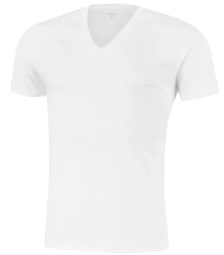 T-shirt met V-hals met innovatieve temperatuurregeling