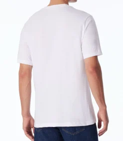 t-shirt ronde hals 2 pack essentials american shirts white