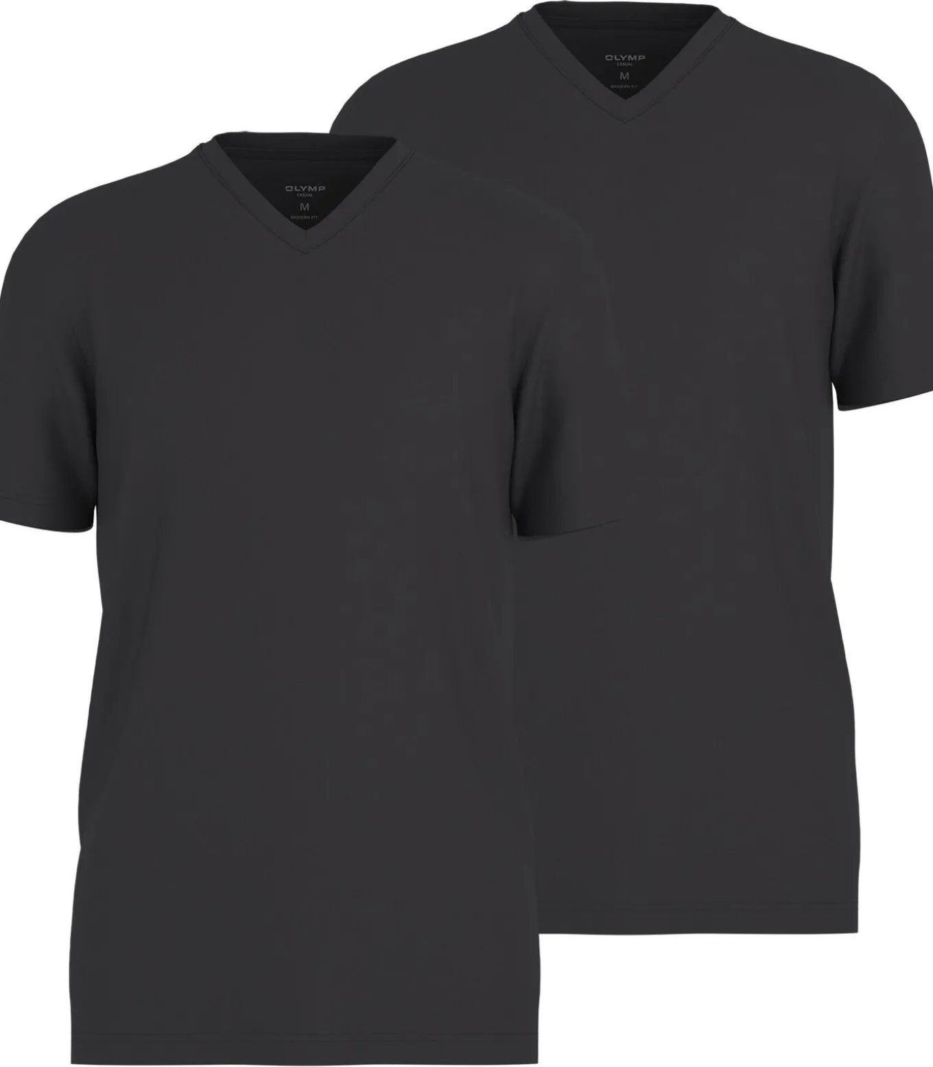 T-shirt Twin Pack V Neck T-Shirt Set van 2