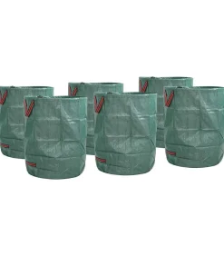 Tuinafvalzakken 12 pcs Groen 66 x 66 x 83.5 cm Polypropyleen