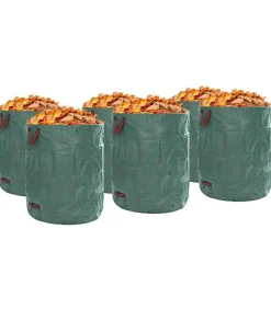 Tuinafvalzakken 12 pcs Groen 79 x 79 x 99.5 cm Polypropyleen