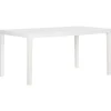 Tuintafel 150x90x72 cm polypropeen wit