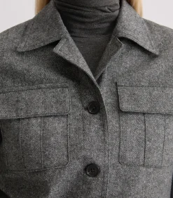 Tweed jasje relaxed cropped