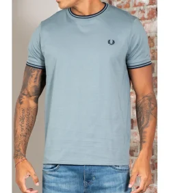 Twin tipped t-shirt - stockport blue navy