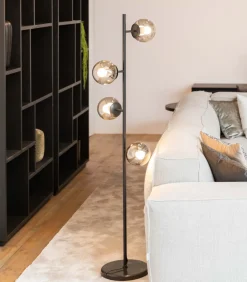 Twister - Vloerlamp - Zwart