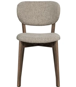 Udar Eetkamerstoelen Houten Frame - Donkerbruin - Set van 6