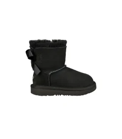 Ugg Mini Bailey Bow II zwarte laarzen voor kinderen