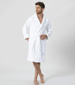 Unisex Badjas Solid Wit - XL