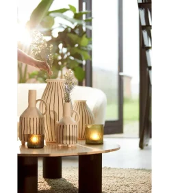 Vaas Diphu - Wit - Ø23.5x43cm