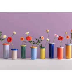 Vaas Plegado L - Groen - 12.2x12.2x27.5cm