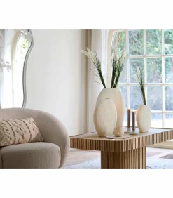 Vaas Renda - Wit - 40.5x11x40cm