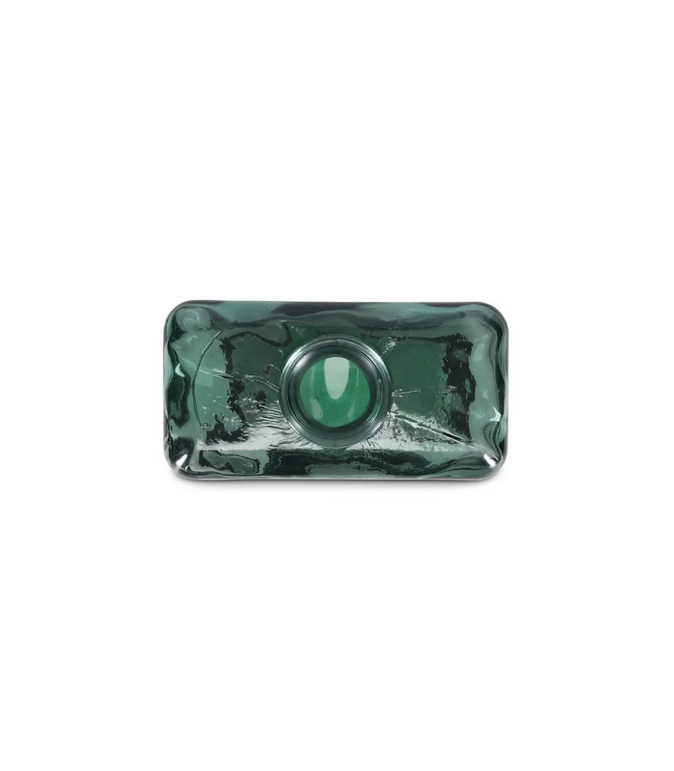 Vaas 23x12xH22cm groen Sontu