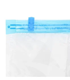 Vacuüm opbergzakken 10 pcs Transparant en blauw 70 x 50 cm