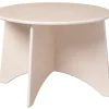 Van Dijk Toys Ronde tafel voor peuters berken - White wash