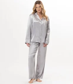 Viscose pyjama met knopen DARCY 106