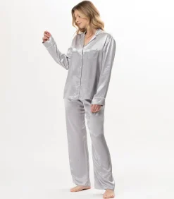 Viscose pyjama met knopen DARCY 106