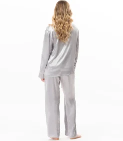 Viscose pyjama met knopen DARCY 106