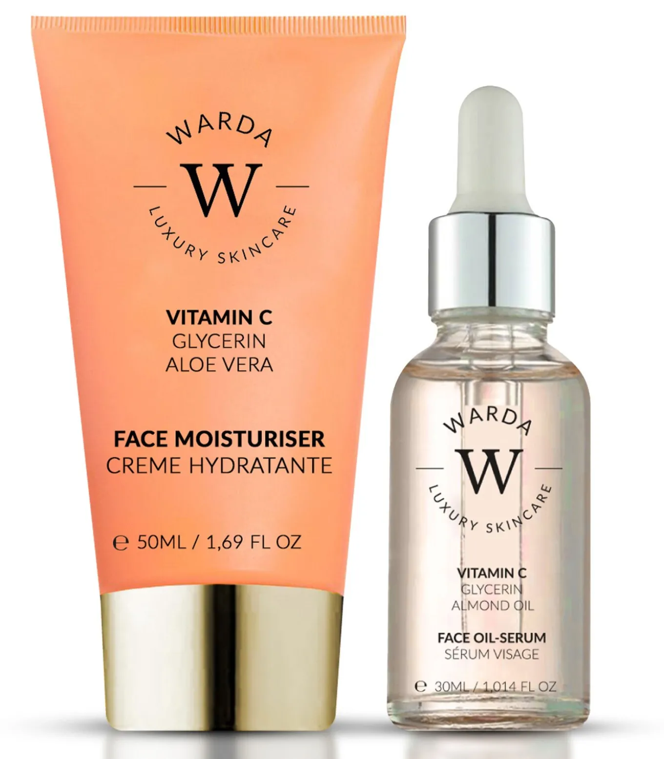 Vitamine C gezichtsverzorgingsset