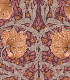 Vliesbehang Pimpernel Plum