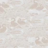 Vliesbehang Swans Dove Grey| Beige Grijs