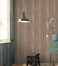 Vliesbehang Wood Wall