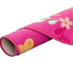 Vloerkleed Kinderen spelen Vlinder rond