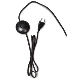 Vloerlamp Bhutan - Zwart/Bamboe - Ø25x130cm