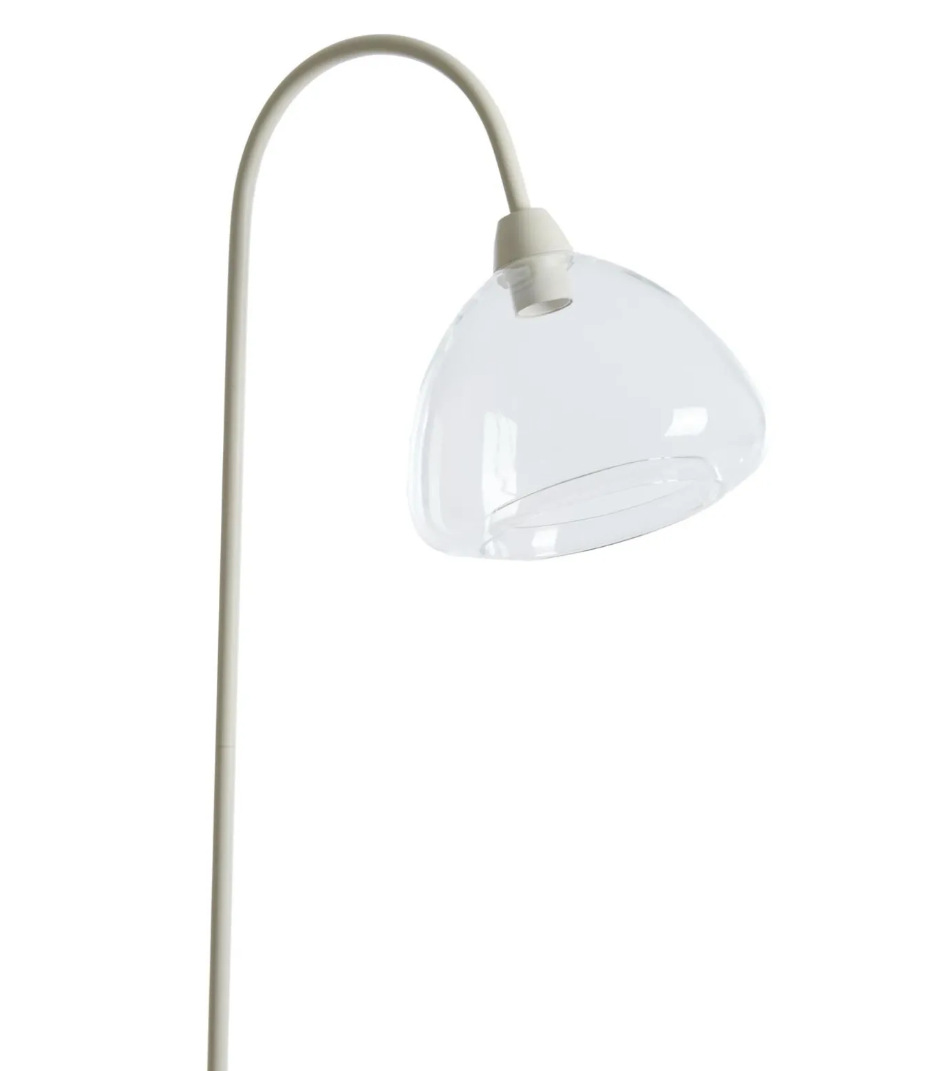 Vloerlamp Bisho - Crème - 47x28x160cm