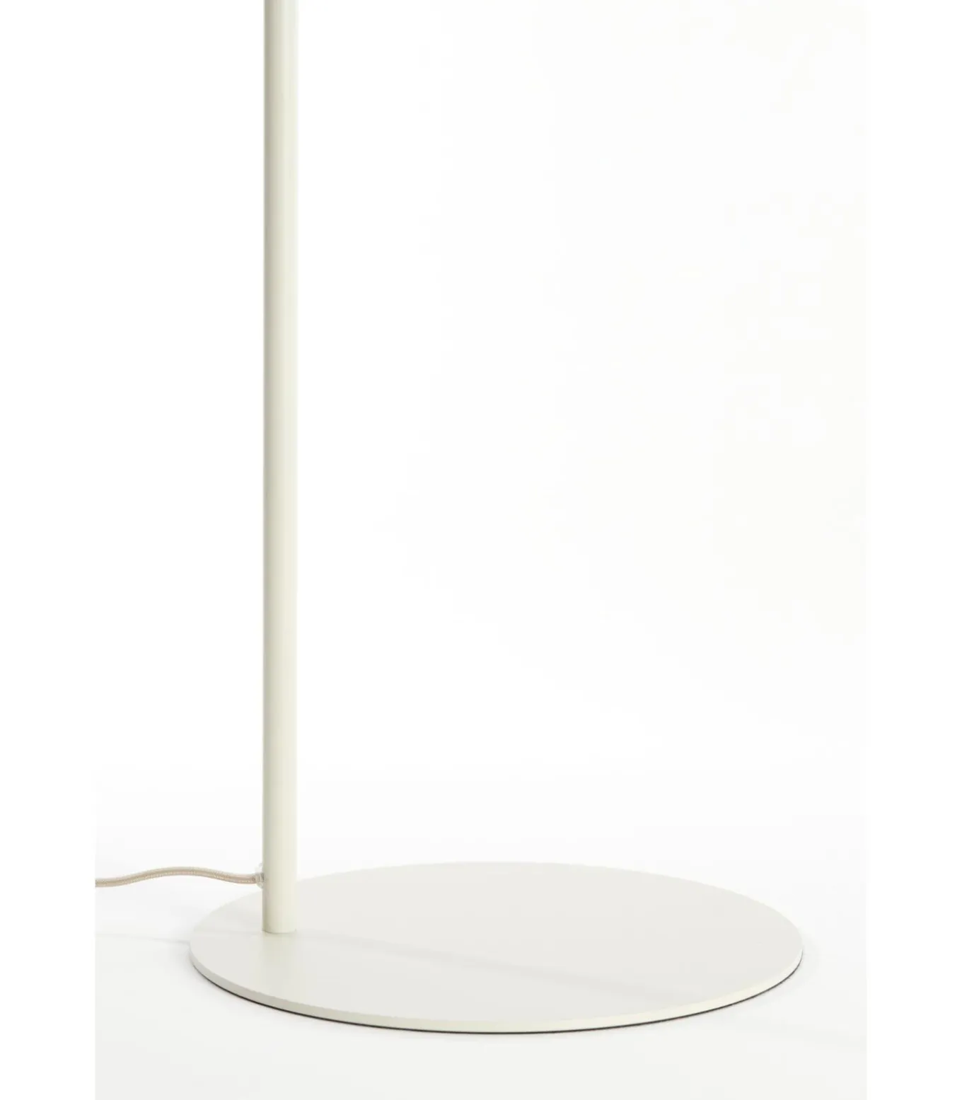 Vloerlamp Bisho - Crème - 47x28x160cm