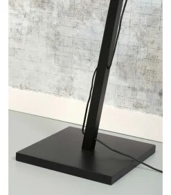 Vloerlamp Ibiza - Bamboe Zwart - 83x65x176cm