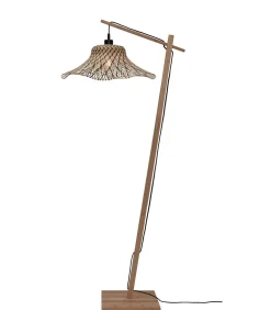 Vloerlamp Ibiza - Bamboe/Zwart - 77x50x150cm
