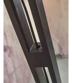 Vloerlamp Java - Bamboe Zwart/Naturel - 175x50x207cm