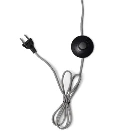 Vloerlamp Java - Bamboe/Zwart - 50x50x145cm