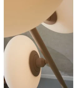 Vloerlamp Sapporo - Grijs - 32x32x161cm