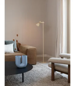 Vloerlamp Stavanger - Beige - 37x25x146cm