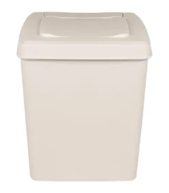 Vuilnisbakken 3 st stapelbaar 75 L polypropeen wit