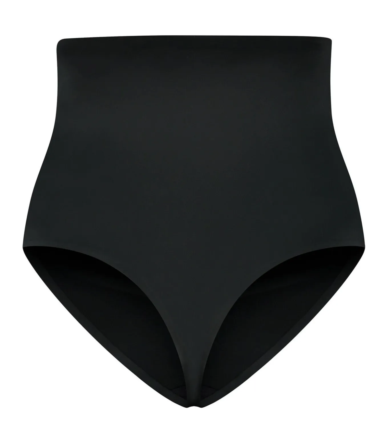 Waist Control Hoge Taille String | Zwart Xl