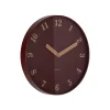 Wandklok Amena - Rood - 40x40x40cm