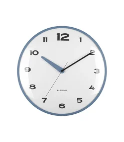 Wandklok Brisk Dome - Klassiek blauw - Ø40cm