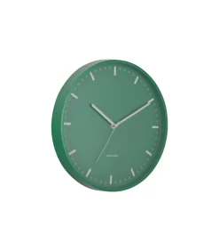 Wandklok Cool Retro - Groen - 30x30x30cm