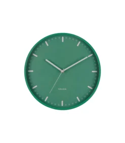 Wandklok Cool Retro - Groen - 30x30x30cm