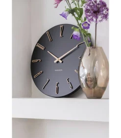 Wandklok Esmerado - Zwart - 40x40x40cm