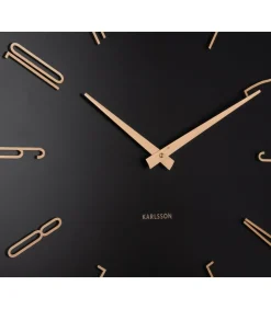 Wandklok Esmerado Large - Zwart - 60x60x60cm