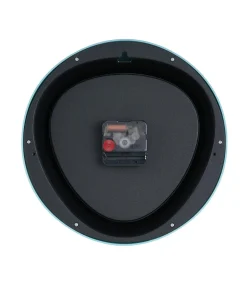 Wandklok Funky Vibes - Turquoise - 4.4x25.5x25.5cm