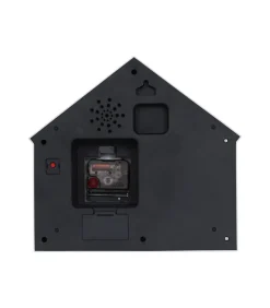 Wandklok Peeking Doggy - Grijs - 24.9x24.9x27cm