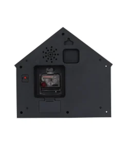 Wandklok Peeking Doggy - Wit - 24.9x24.9x27cm